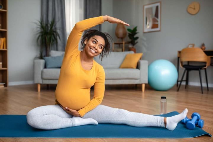 Vivez des moments privilégiés avec votre bébé grâce à mes cours de yoga prénatal en Martinique